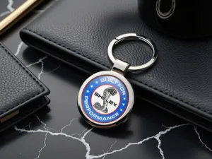 Shelby Personalised Keychains Logo Premium Metal